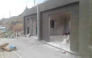 outside view of a construction building